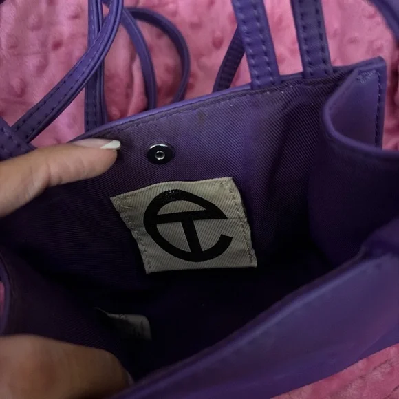 Telfar Vibrant Purple Mini Bag - Picture 2 of 3